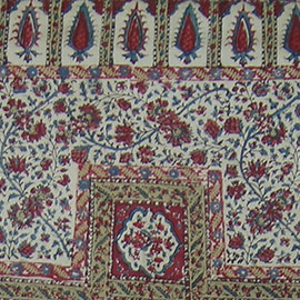 Code;6064 Persian print work,good condition,cotton base,original sides