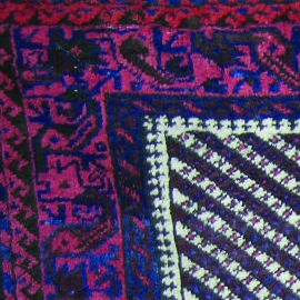 Code;4066 North East of Iran,Khorasan area,Balouch tribal,Pair moharrmat ,wool on wool,full pile,all natural colors